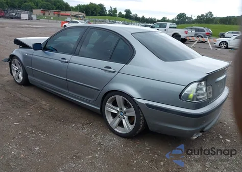 2004 BMW 330I from USA, damaged, VIN WBAEV53434KM05294